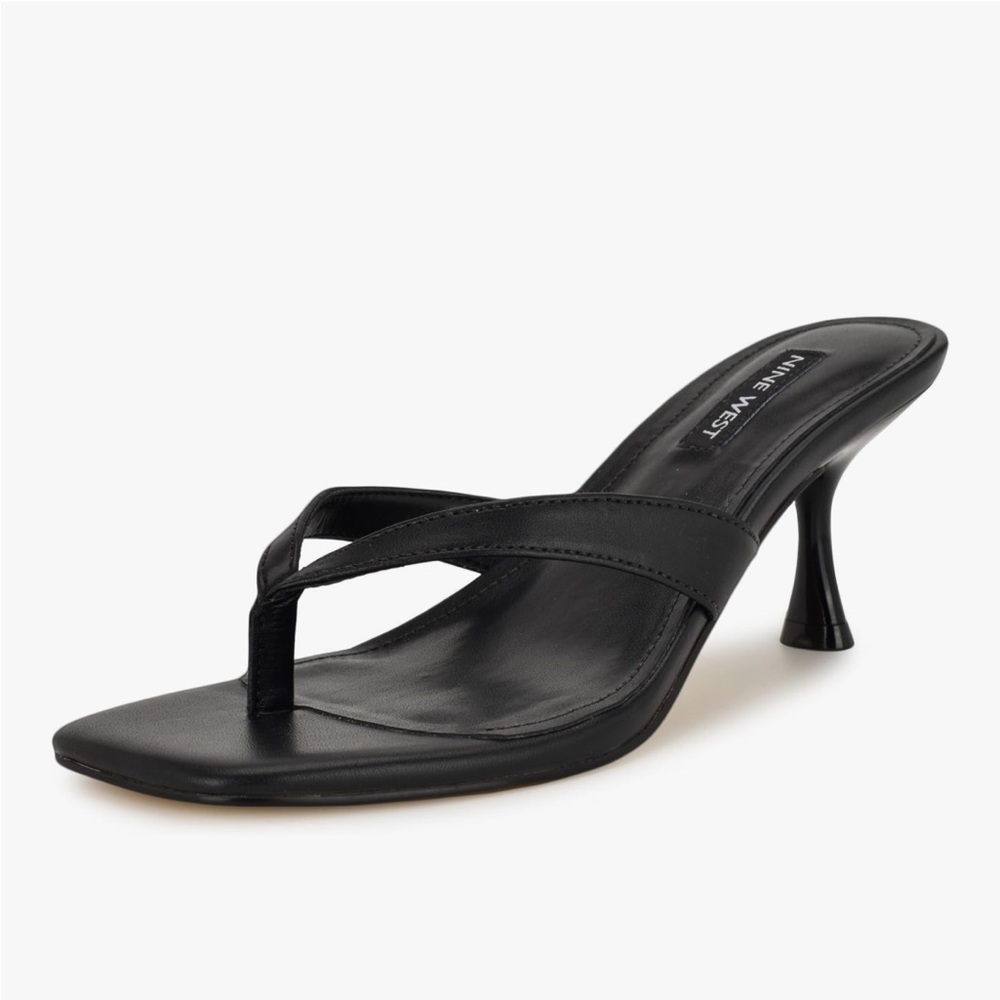 NWT Black Nine West Sandal